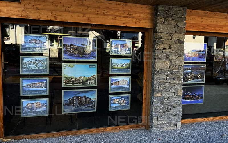 meilleur affiche vitrine immobilier